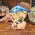 Dolphin Resin Statue