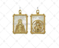 Virgin Mary Charm,  Sku#Z1426C