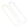 Gold Silver Danity Ball Chain Adjustable Necklace, Sku#LX595