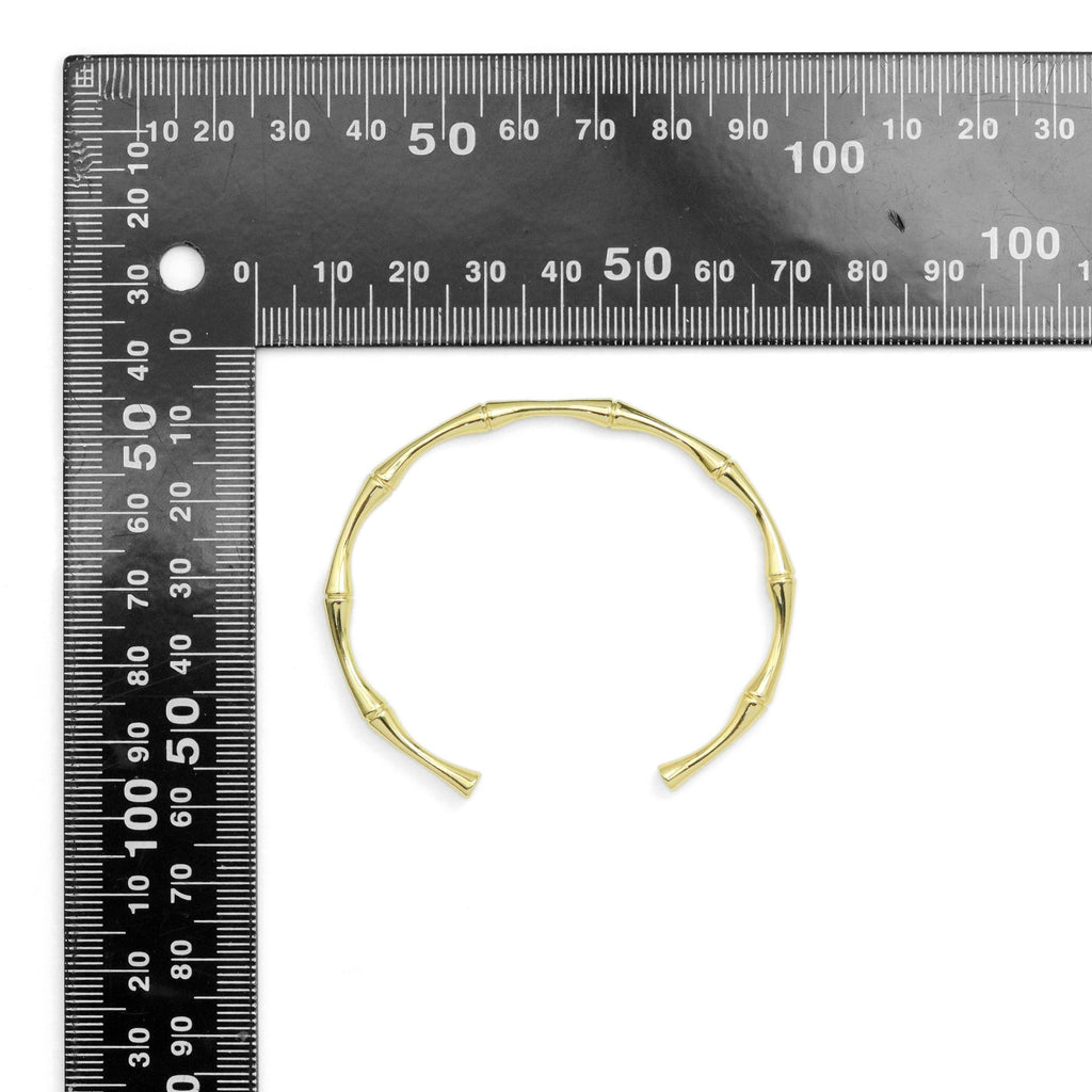 Bamboo Joint Cuff Bracelet, Sku#A280