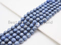 Quality Plated Facete Blue Sodalite Beads, sku#429