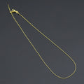 Gold Dainty bar Link Chain Adjustable Necklace , Sku#JL204