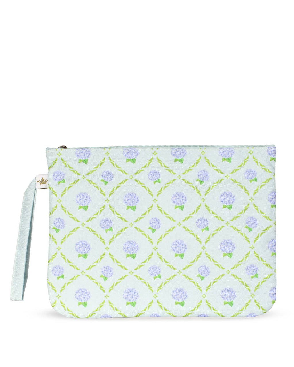 Hydrangea Trellis Wet/Dry Bag   Illusion/Blue/Green   12x9