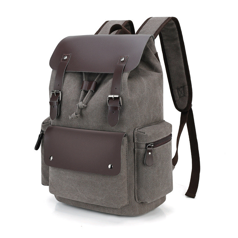 Drawstring Backpack Retro Canvas Personality