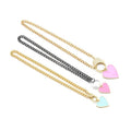 Cuban Chain Heart Necklace,sku#EF320
