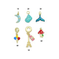Moon Balloon Eiffel Tower Camera Mushroom Charm sku#LD735