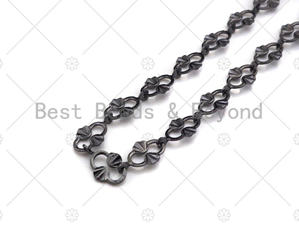 High Quality Hand Made Thin Fancy Oval link Chain, 18K Real Gold Plated Chain, Wholesale bulk Chain, 6.5x11mm,sku#M316