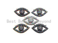 Rainbow CZ Micro Pave Eye Pendant,sku#F676