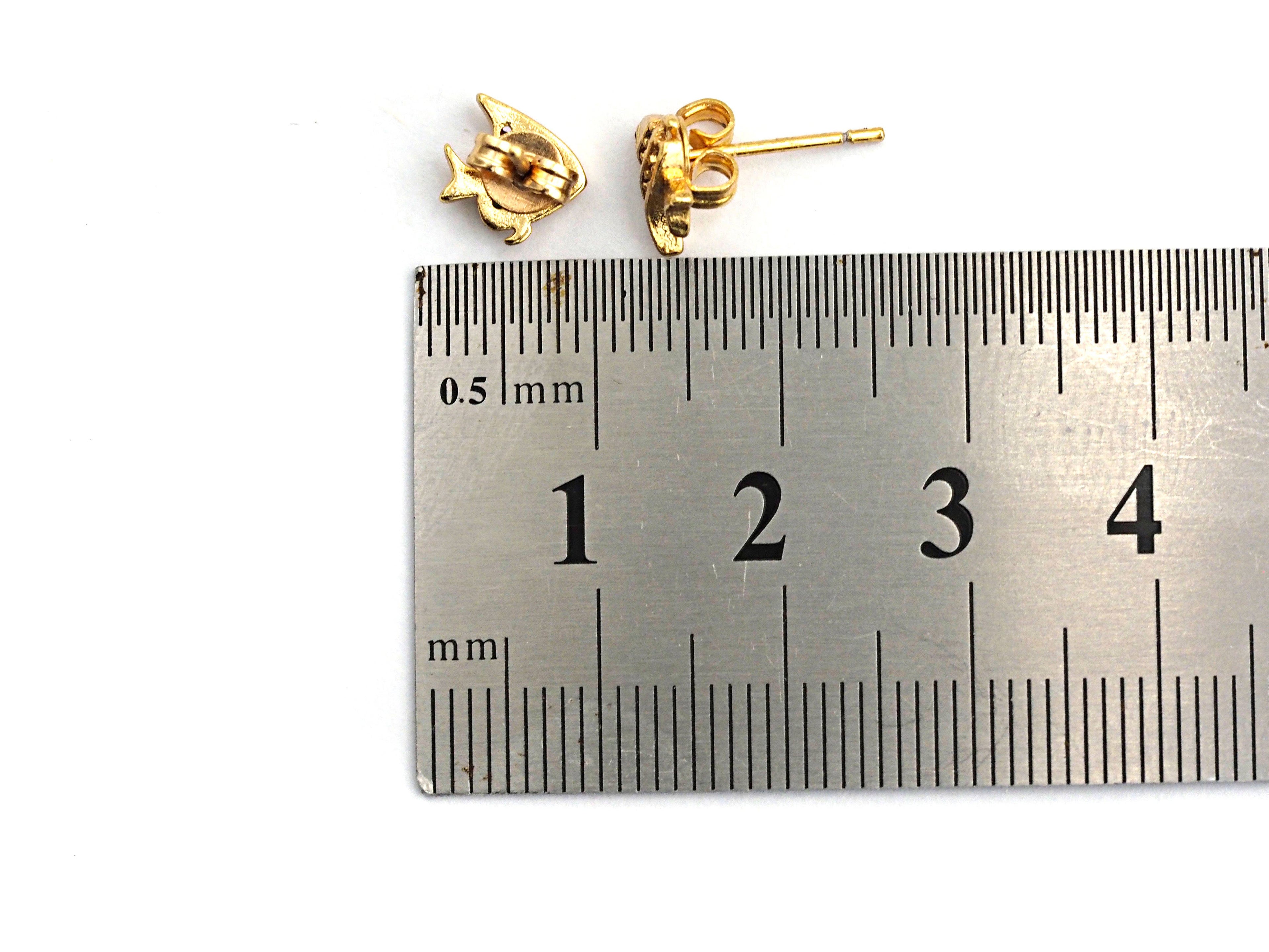 Goldfish Shape Earrings,J85