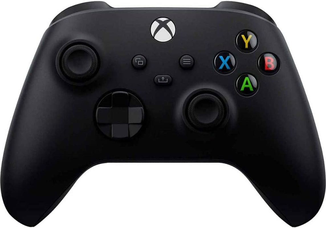X-Box Series X Gaming Console Bundle - 1TB SSD Black X-Box Console with Two Wireless Controllers -Black and White -And Ahaghug Authorized HDMI Cable