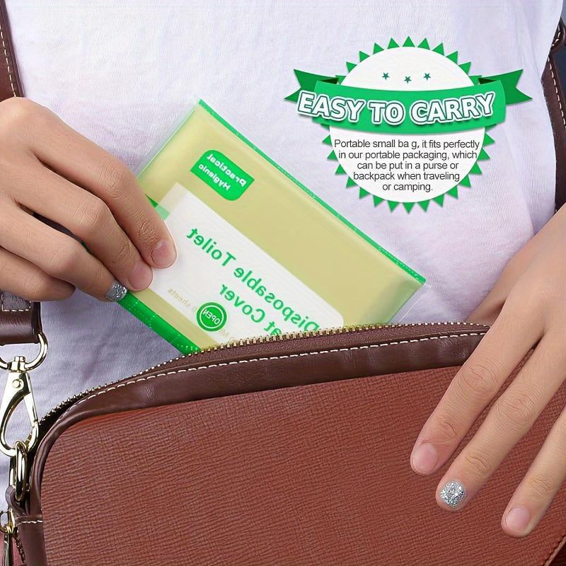 Disposable Toilet Seat Cover, 20Pcs/Set Portable Disposable Toilet Seat Cover, for Home & Hotel, Summer Gift, Toilet Supplies, Fall Decor