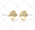 CZ Big Heart Shape Adjustable Ring, Sku#X233
