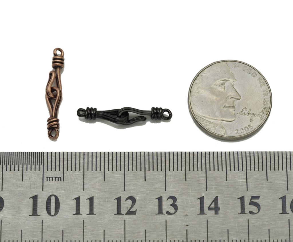 Pothook Hook Clasp, Sku#Y714