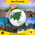 Asia (7 areas) eSIM Internet Data Plan
