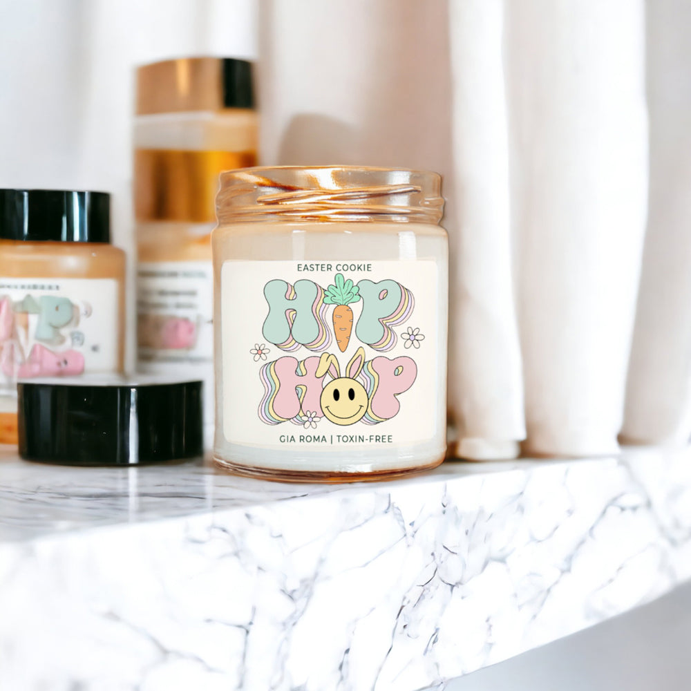 Easter Cookie Retro Sugar Cookie Candle Spring Dessert Cookie Scent