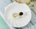 Teardrop Pear Shape CZ Adjustable Ring, Sku#LK591