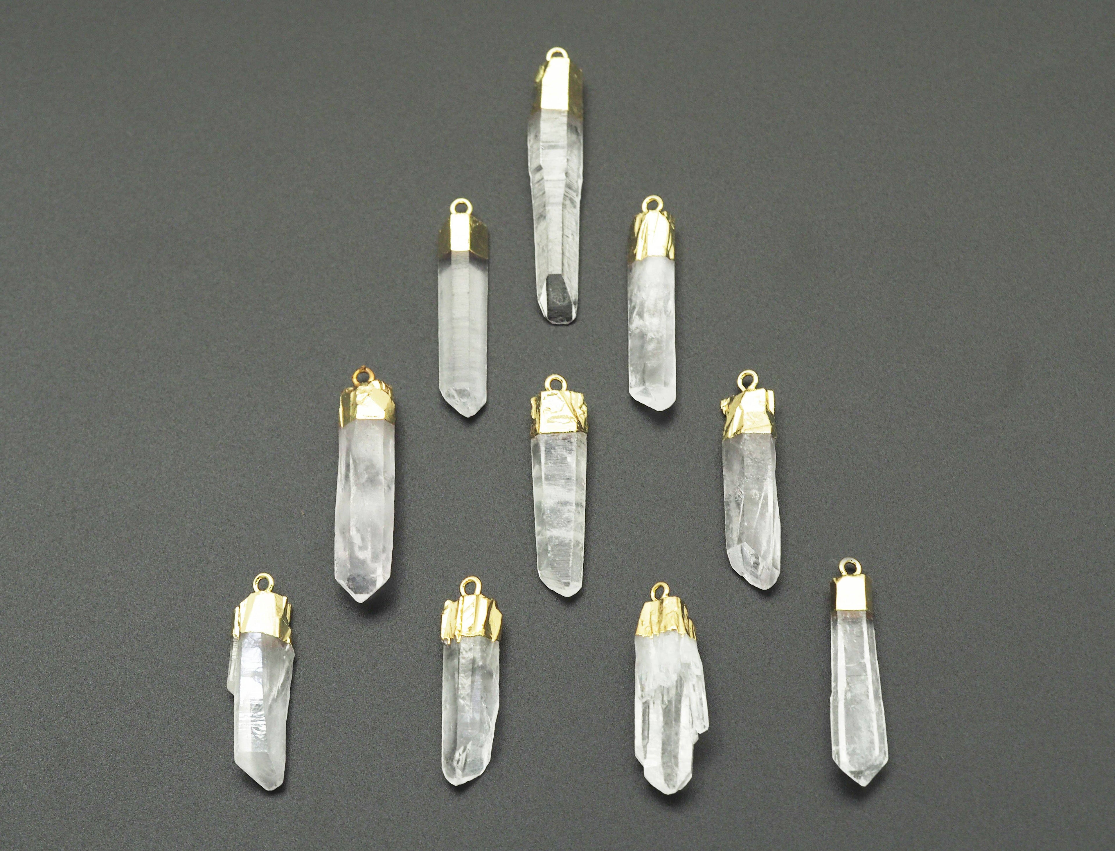 Crystal Quartz Pendant, Sku#YT24