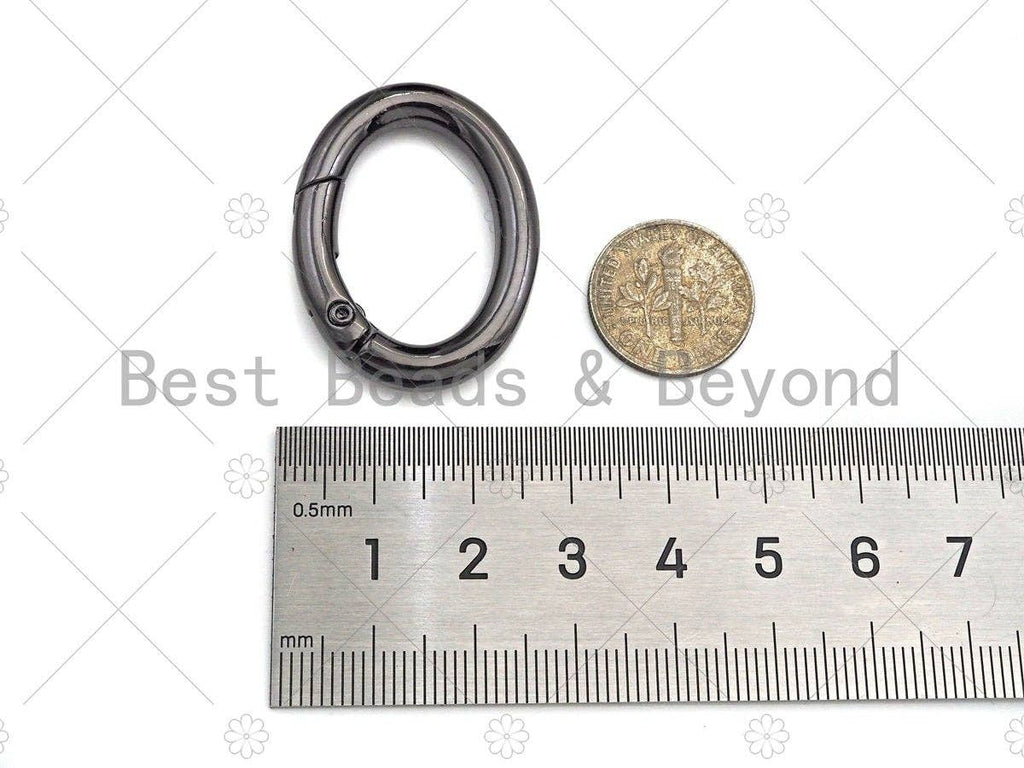 High Quality Large Gold/Silver/Gunmental Spring Clasp, Snap Clip Trigger Clasp, Spring Buckle Clasp, Carabiner Clasp, 26x35mm,sku#K124