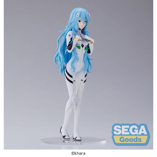 Evangelion: 3.0+1.0 Thrice Upon a Time Rei Ayanami Super Premium Statue