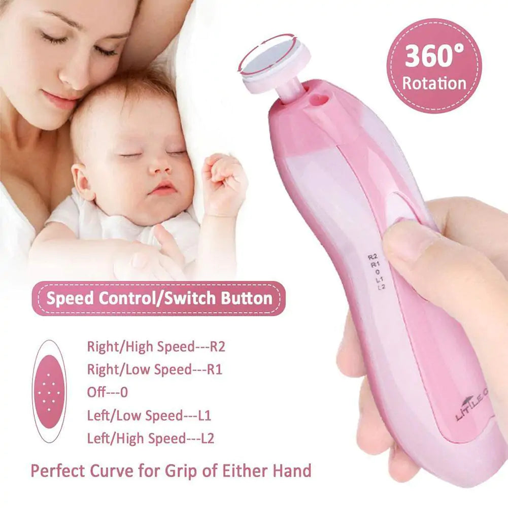 Electric Baby Nail Set - # BAGE61110015