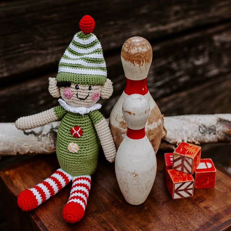 Elf Rattle- Two Sizes