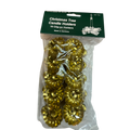 Bougeoirs à clipser dorés - Lot de 10