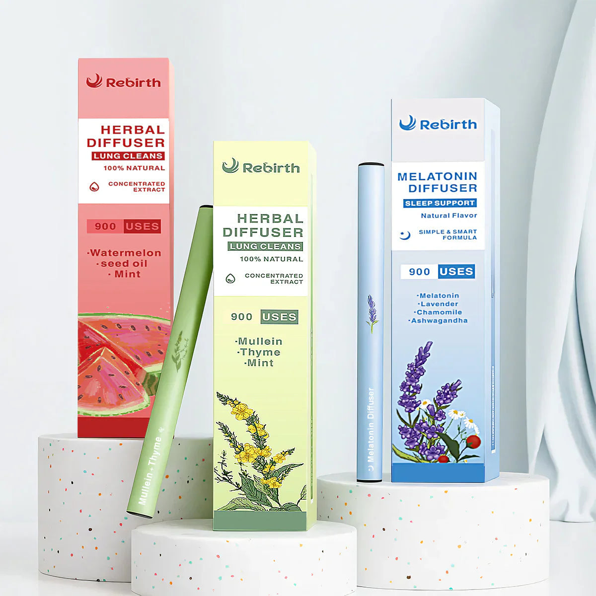 Rebirth Full Set Diffusers – 3 Flavors