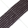 Genuine Black Obsidian Round Smooth Beads, Sku#U1775