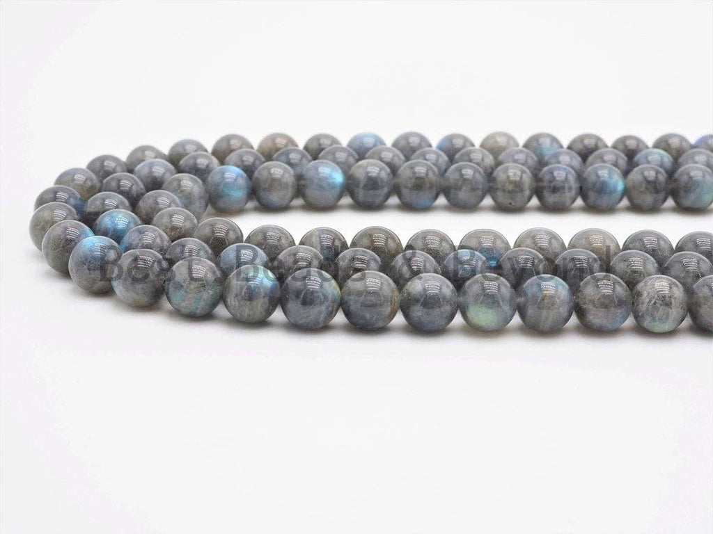 High Quality Natural Smooth Round Labradorite beads, 6mm/8mm/10mm Gemstone beads, Natural Labradorite Beads,15.5inch strand, SKU#U419