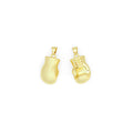 Gold 3D Boxing Glove Charm, Sku#LX235