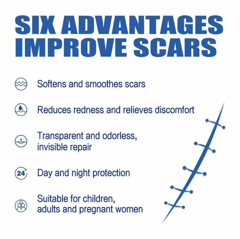 Professional Scar Removal Gelsadvanced Silicone Scar Removal Cream Forburn Acne Old Scar Removal Cream for Face &Body Fades Dark Scars Al Naturalingredientsgentle Formula