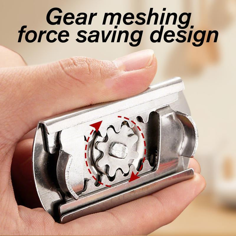 2 Counts Stainless Steel Jar Opener for Easy Opening, Vibrant White & Green Color Combo - Compact Can Opener for Elderly