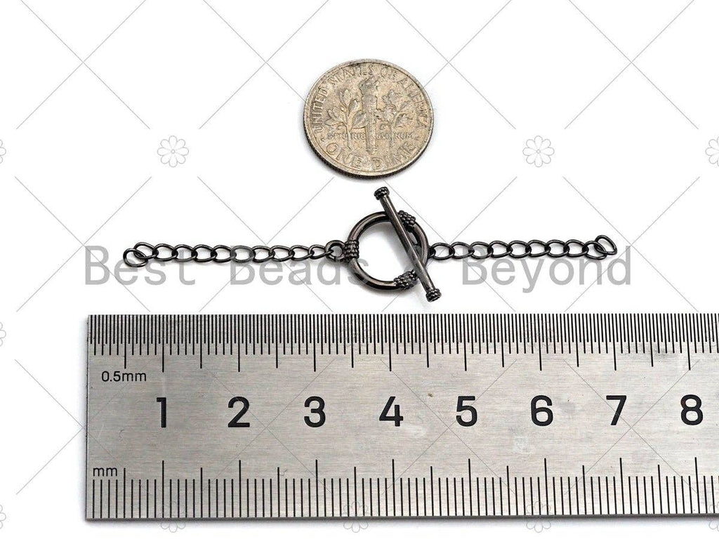 1 Set/2 Sets Toggle Clasp, Gold/Silver/Rose Gold/Gunmetal Color Toggle Clasp, T-bar closures, 12mm, sku#Y289