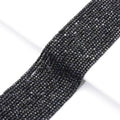 Genuine Black Tourmaline Faceted Cube Beads, 2.5mm, Sku#U1538