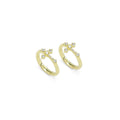 CZ Gold Cross Adjustable Ring, Sku#LX416