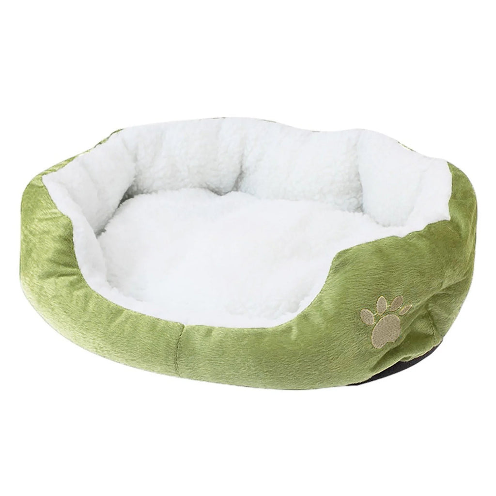 EWASWON Dog Bed for Small Dogs, Cozy Calming Pet Bed for Dogs Cats, Anti-Anxiety, Non-Slip and Machine Washable, Perfect for Home, Indoor/Outdoor Use
