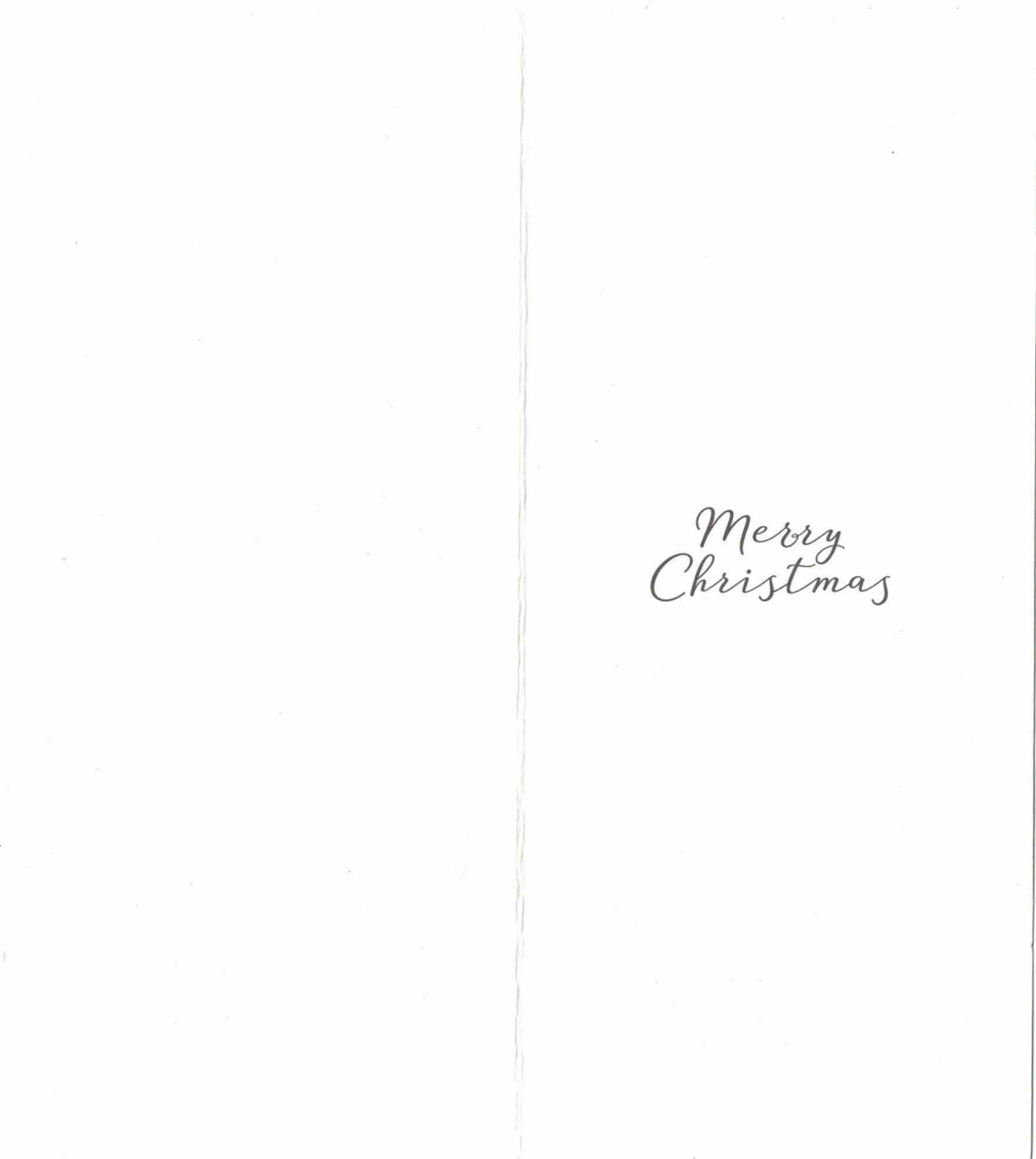 Christmas Money Card Holder - Wreath/Poinsettia