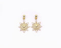 Gold Spike Eye Charm, LK541