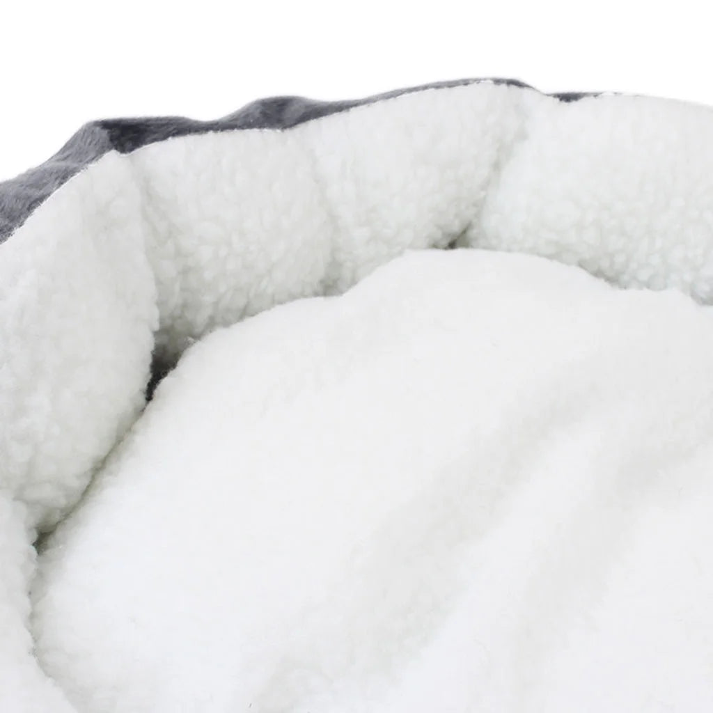 EWASWON Dog Bed for Small Dogs, Cozy Calming Pet Bed for Dogs Cats, Anti-Anxiety, Non-Slip and Machine Washable, Perfect for Home, Indoor/Outdoor Use