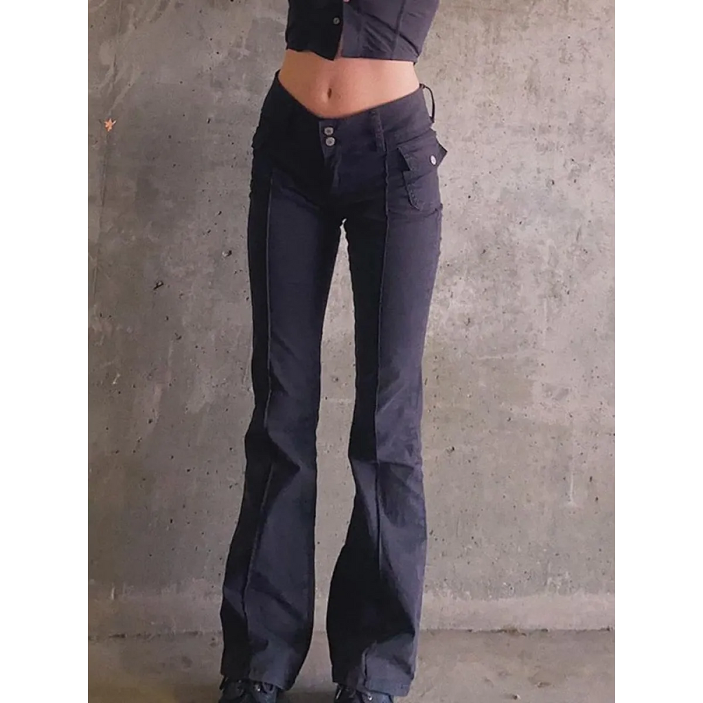 Slim Fit Flare Pants
