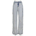 Flairé™ Stacked Jeans Women – High Waist Stretch Denim Bell Bottom Pants