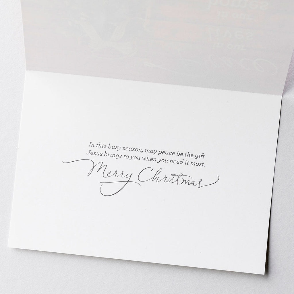 Peace - 18 Christmas Boxed Cards