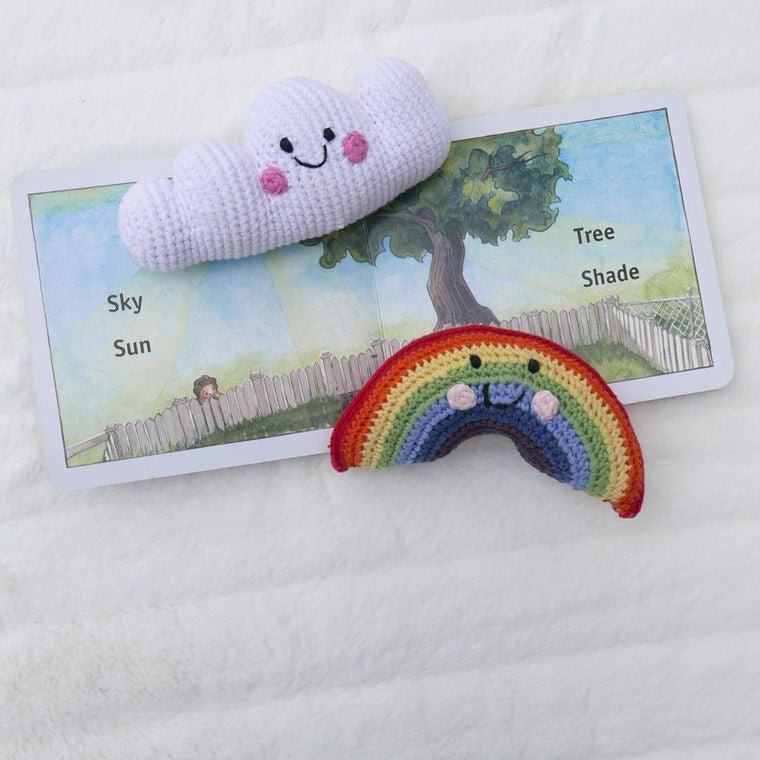 Friendly Rainbow Rattle