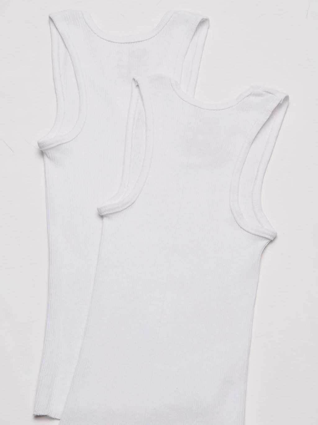 Fruit of the Loom Boys' Cotton White T Shirt 4-5T Tank - Toddler - 6 Pack - White - # BOAA11510012