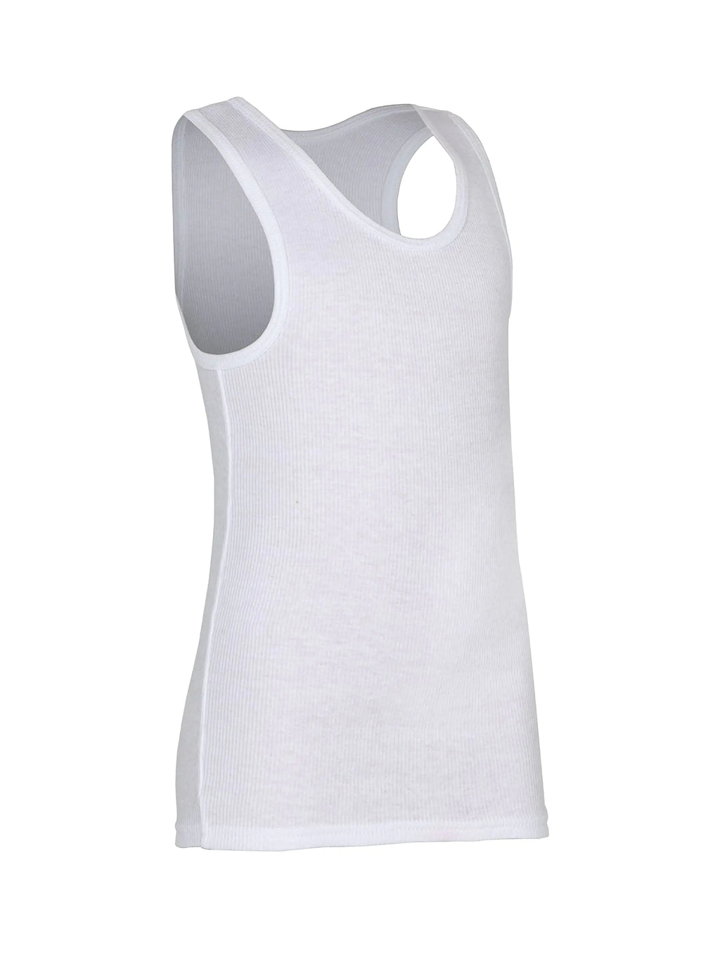 Fruit of the Loom Boys' Cotton White T Shirt 4-5T Tank - Toddler - 6 Pack - White - # BOAA11510012