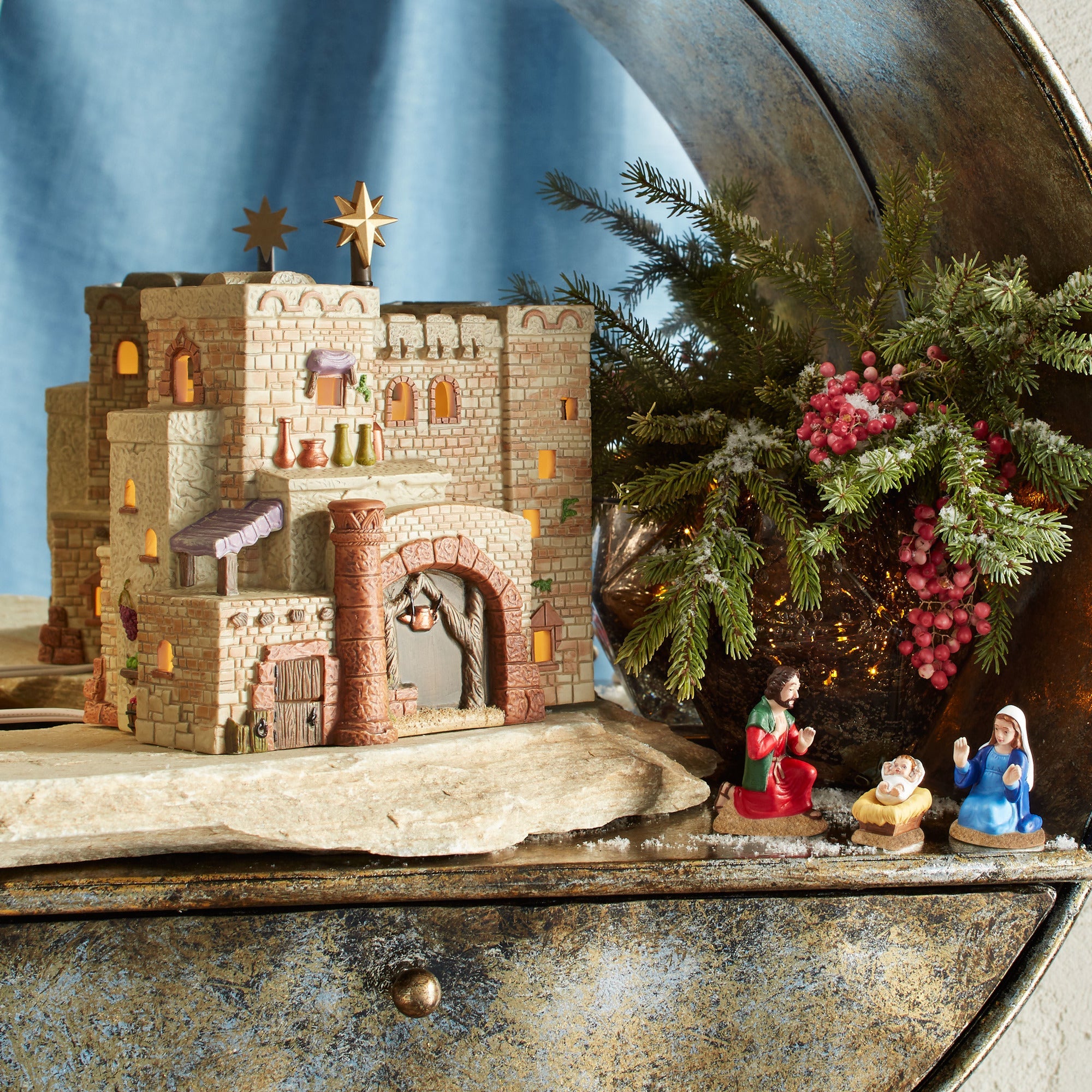 Holy Land Little Town Of Bethlehem - The Inn Lit House