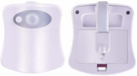 Veilleuse WC à LED 8 couleurs avec détecteur de mouvement