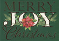30 Value Pack Merry Joy Christmas Boxed Cards