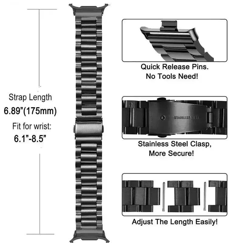 Galaxy 8 Galaxy 8 Classic Stainless Steel Band - Premium
