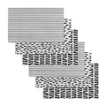 Geometry House - 'Lines, Dots and Dashes' Not Paper Towel (6CT)